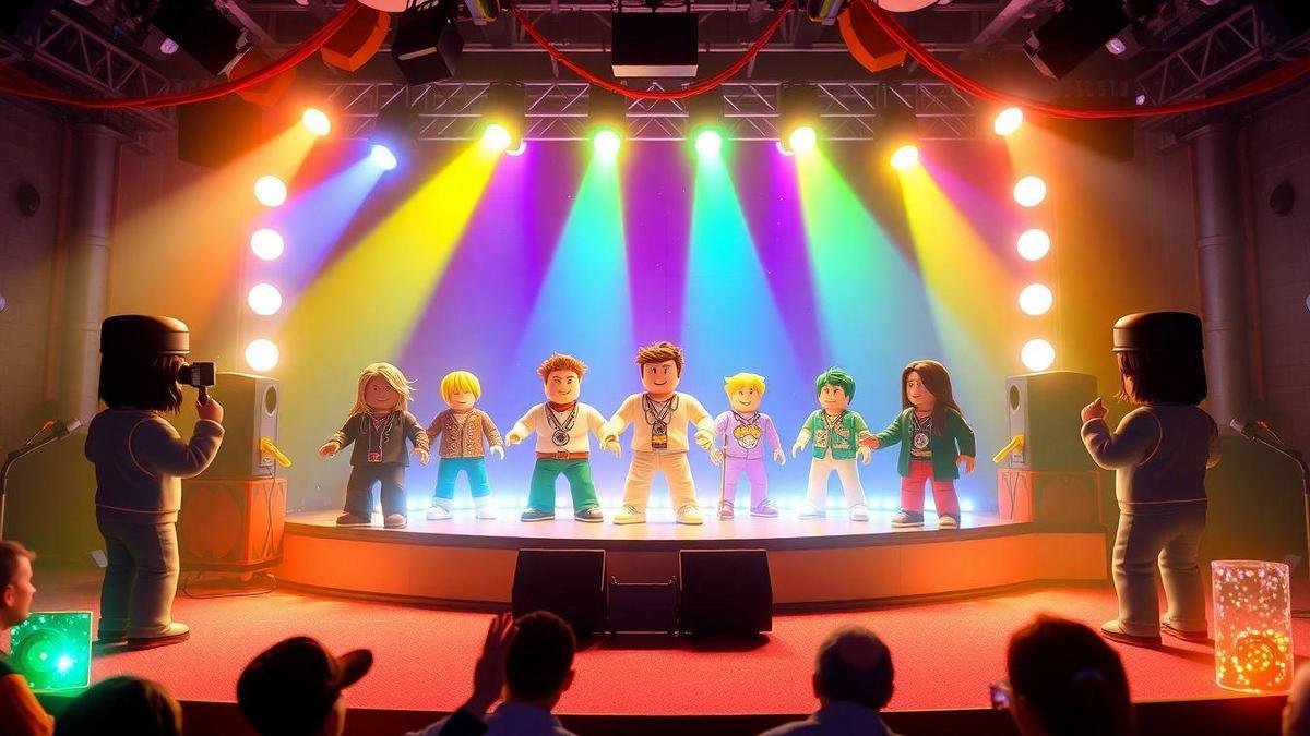 Roblox  música = collabs de outro mundo com artistas famosos