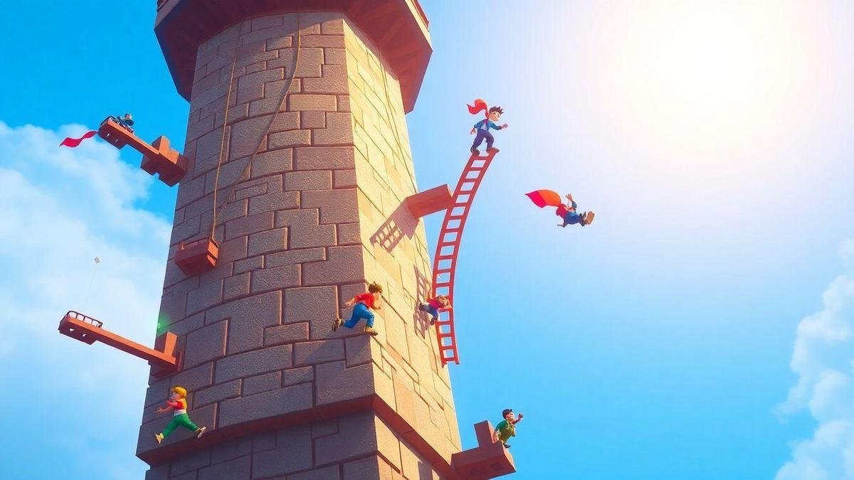 Tower of Hell é aquele desafio difícil, mas mó divertido no Roblox